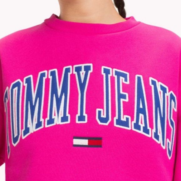 NWT TOMMY JEANS Classics Logo Sweatshirt - Picture 1 of 4